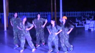 1041112-龍山國中805營火表演