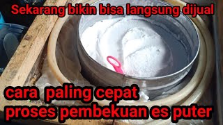 cara cepat membekukan es putar dari dalam dan luar tabung #esputer