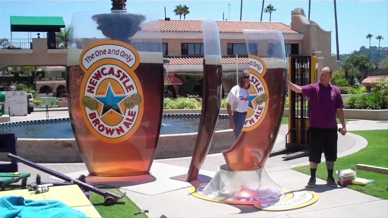 Newcastle Brown Ale "Trapped In A Schooner" YouTube