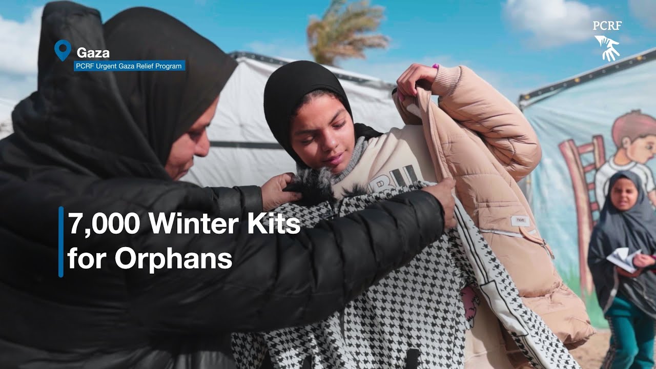 PCRF | Distribution of winter kits in Gaza