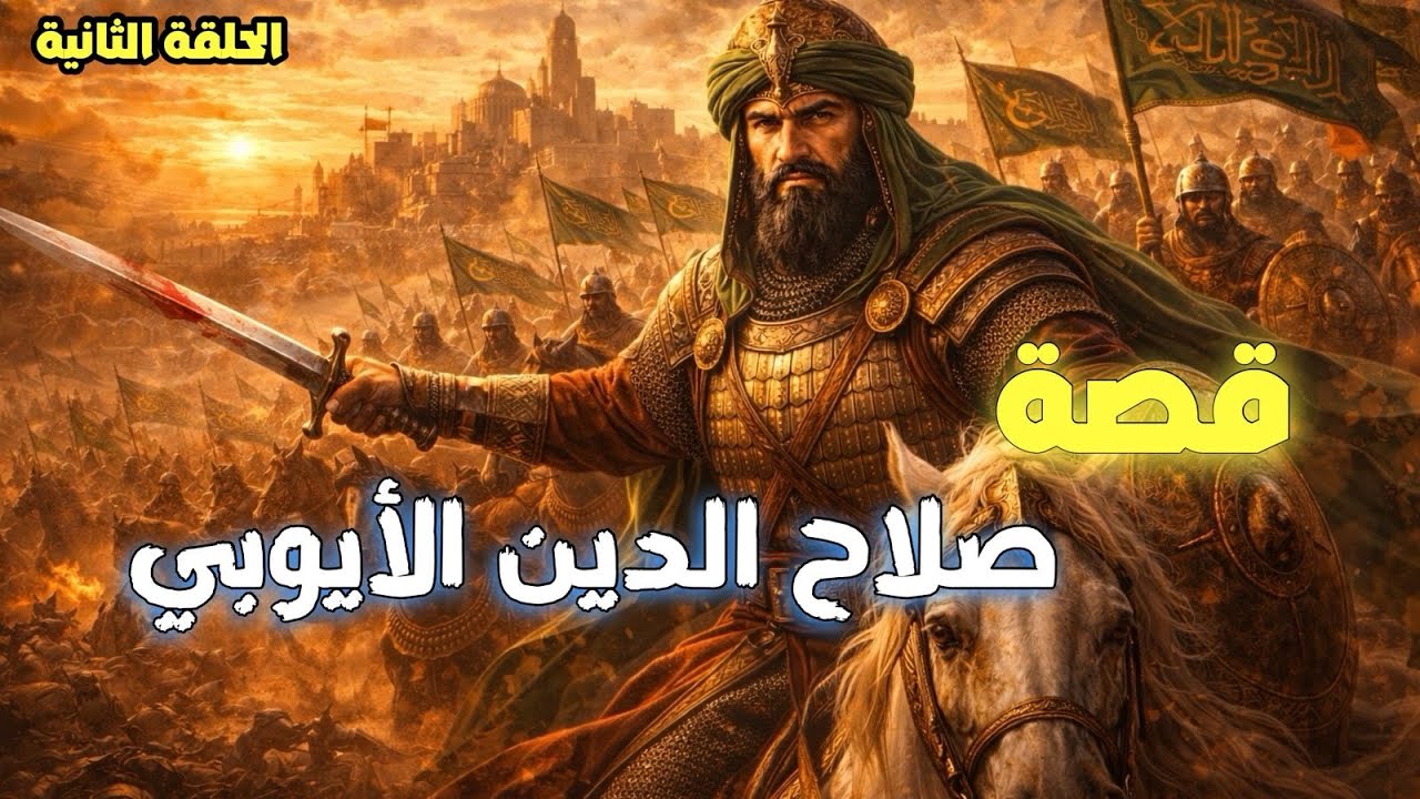 قصة  صلاح الدين الأيوبي الحلقة الثانية | القائد الذي وحّد المسلمين وحرر القدس