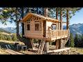 Solo Treehouse Build: From Foundation to Finished Home