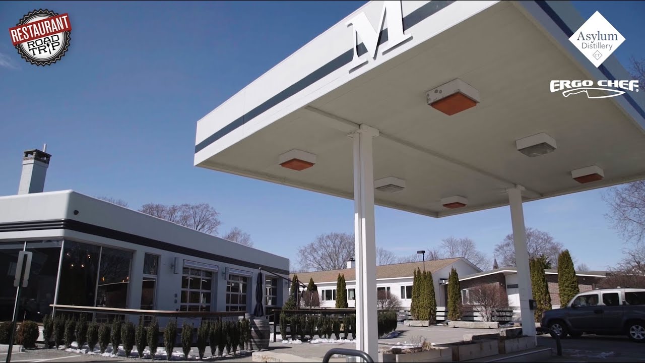 Restaurant Road Trip Mystic Gas Station Converted into 'MBAR' YouTube