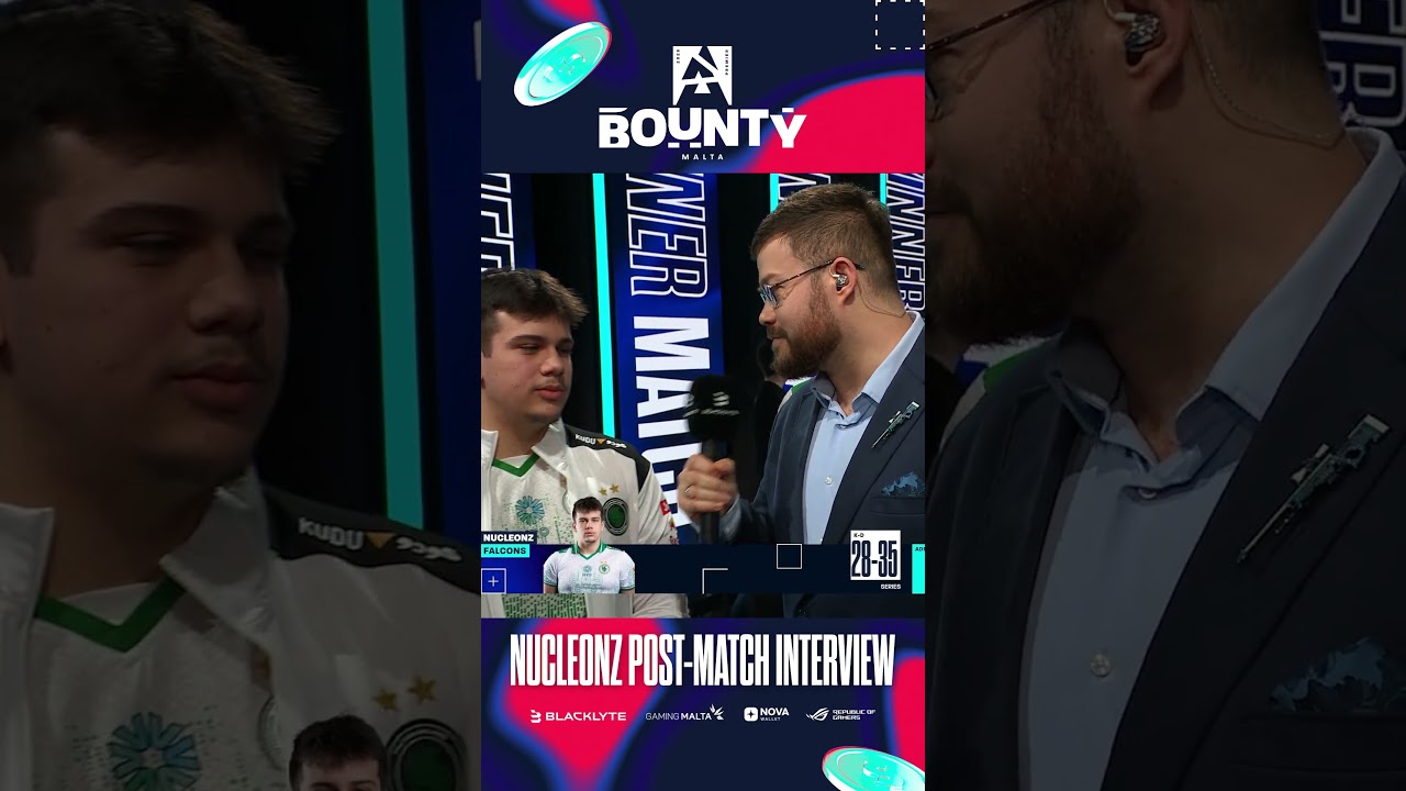 Nucleonz: "I think I'm getting used to the stage and I'm going to play better next game" 😤