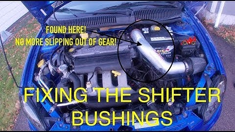 DCR SRT4 Neon Shifter Bushing Install! Problem Solved!