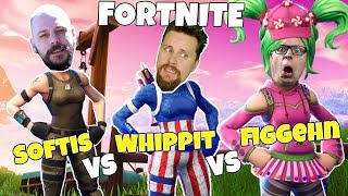 SOFTIS vs WHIPPIT vs FIGGEHN i FORTNITE *Playground*
