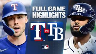 RANGERS vs. RAYS: Official Full Game Highlights (July 28) | 2026 MLB Season