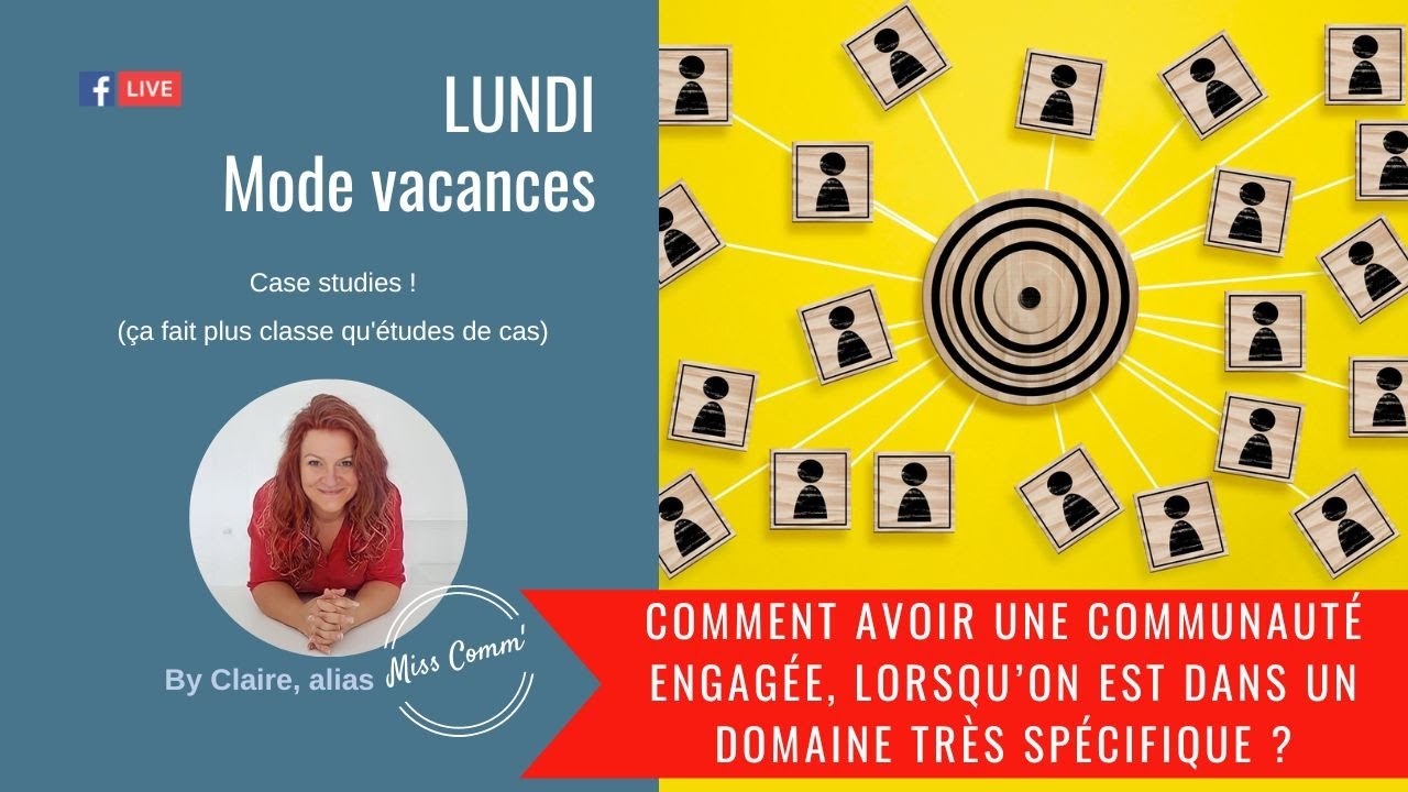 Comment développer une communauté engagée, avec un domaine particulier (niche de marché)