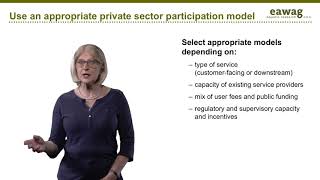 2.3 Working with the private sector
