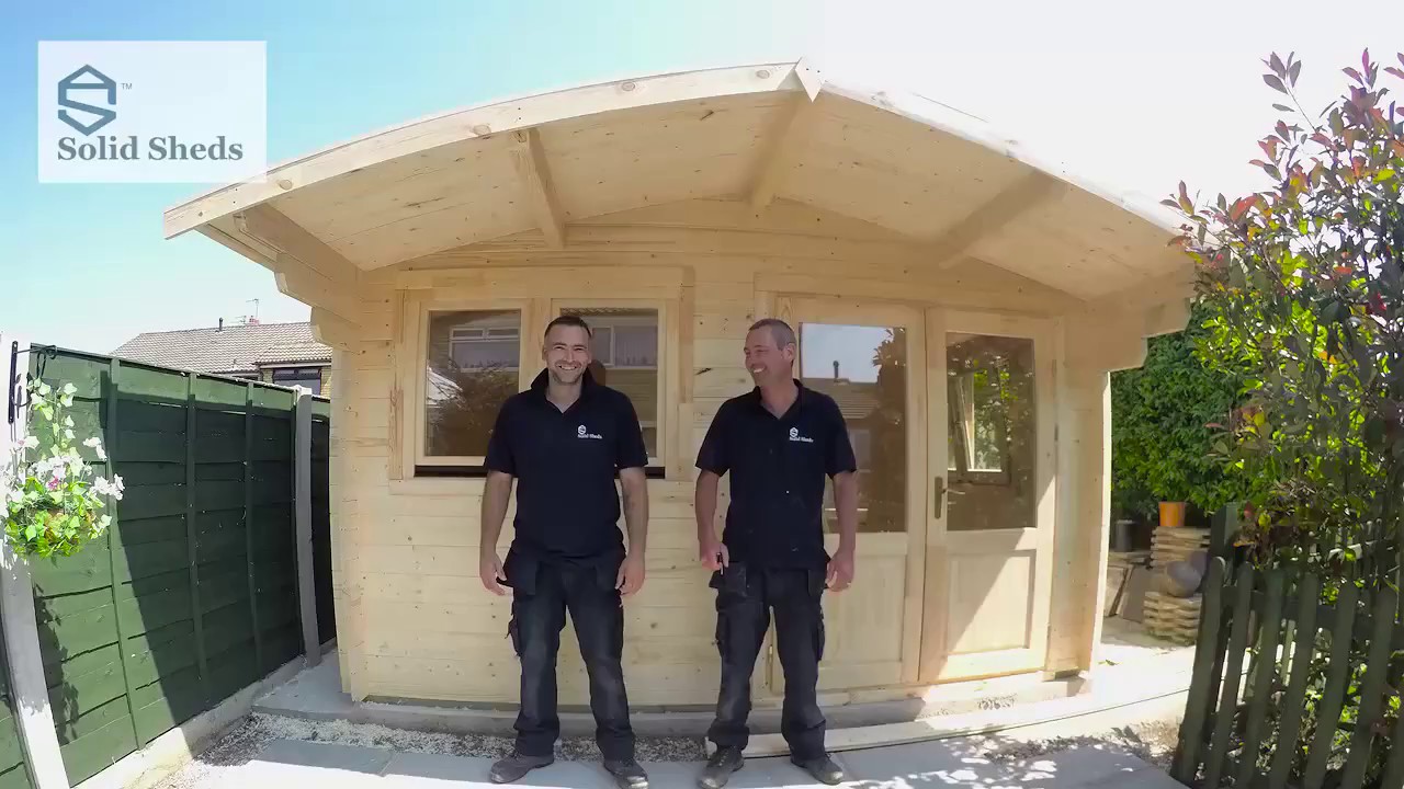Solid Sheds Cabin Installation