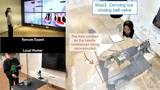 Sharing ambient objects using real-time point cloud streaming in web-based XR remote collaboration