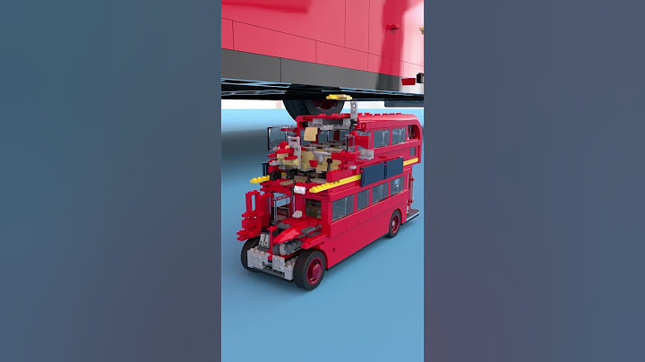 Lego London Bus Zoom Build