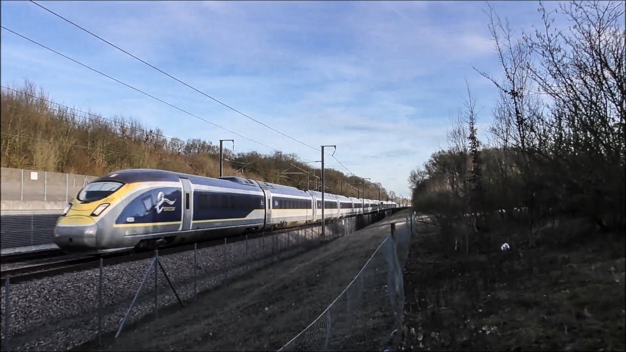 Trains at Detling, HS1 | 12/02/22