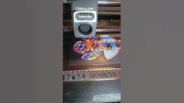 Creality K1 Multicolor Logo 3D Print Using My Visual Printing Layer Number Indicator Gauge Tool