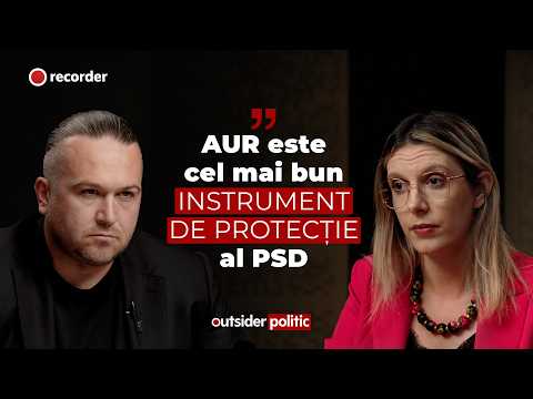 OUTSIDER POLITIC #6. Diana Buzoianu: „AUR este cel mai bun instrument de protecție al PSD”