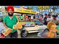Maruti wale Sardarji ki High Power Desi Ghee Thali | Street Food India