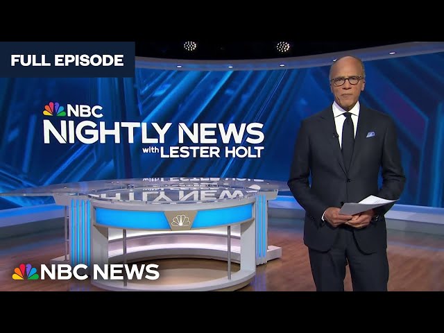 Nightly News Full Broadcast - May 2 class=