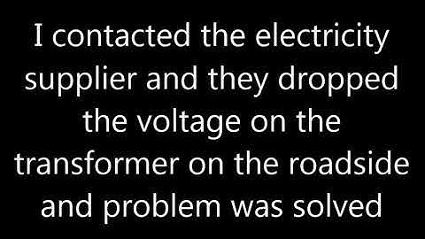 Baumatic induction cooktop Error E1 Voltage too high