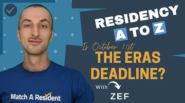 Is October 21st ERAS Deadline 2020-21?