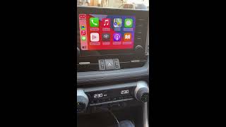 Toyota Rav 4, отзыв, установка Apple CarPlay - NaviService