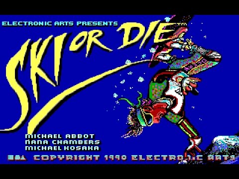 Ski or Die (PC/DOS) 1990, Electronic Arts