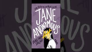 Jane Anonymous Book Talk by Mr. Gardner