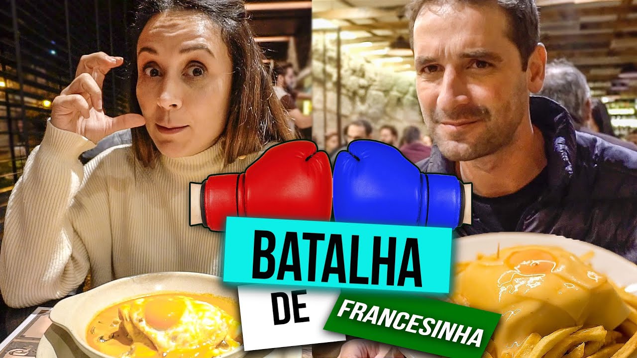 MELHOR COMIDA DE PORTUGAL ! BATALHA DE FRANCESINHAS |Travel and Share