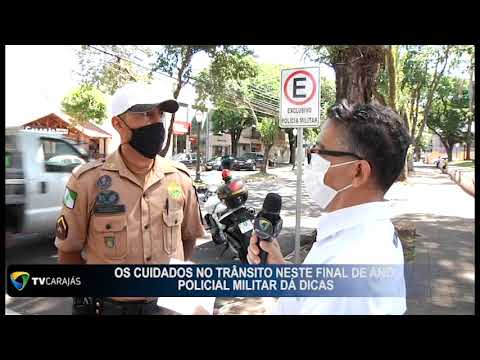 Polícia Militar orienta população para os cuidados no trânsito neste final de ano