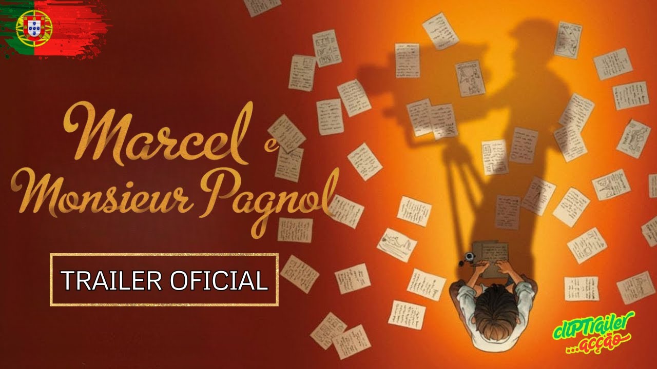 MARCEL E MONSIEUR PAGNOL | Trailer Legendado PT | Laurent Lafitte | Géraldine Pailhas | Animação