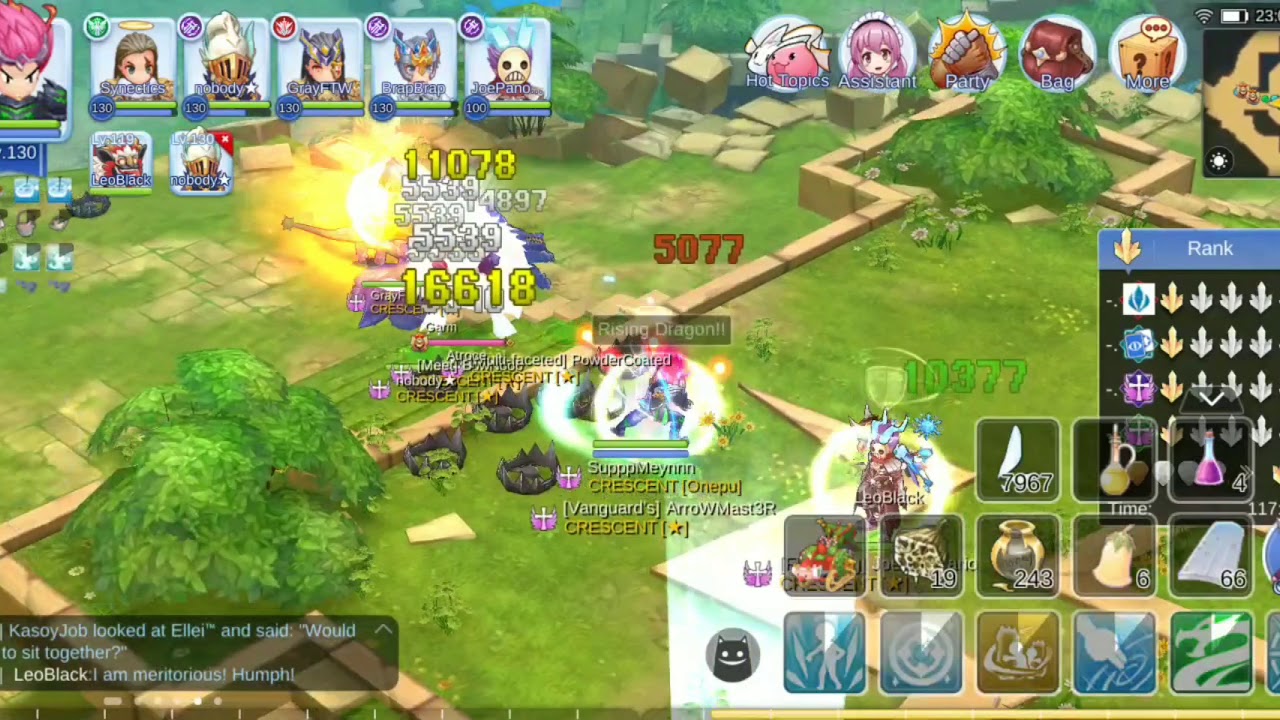 CRESCENT War Of Crystal MVP PT Ragnarok Mobile YouTube