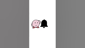 Bell | Kirby Copy Ability Fails #animation #parody #flipaclip #kirby #shorts