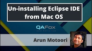 Uninstall Eclipse IDE or any Application from Mac OS