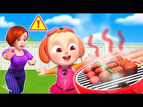 Be careful! Don't Play with Fire 🔥| Fire Safety Song | Prevent Fire | Rosoo Nursery Rhymes