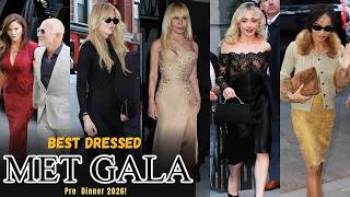 BEST DRESSED AT THE PRE MET GALA DINNER 2026! (Anna Wintour)