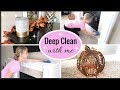 CLEANING MY ENTIRE FIRST FLOOR | DEEP CLEANING MY LIVING ROOM | CLEANING BEFORE BUSINESS TRIP