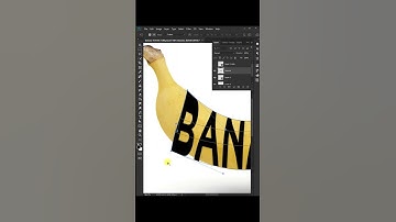 How to make text effect in Photoshop | banana text effect  #photoshopmanipulation