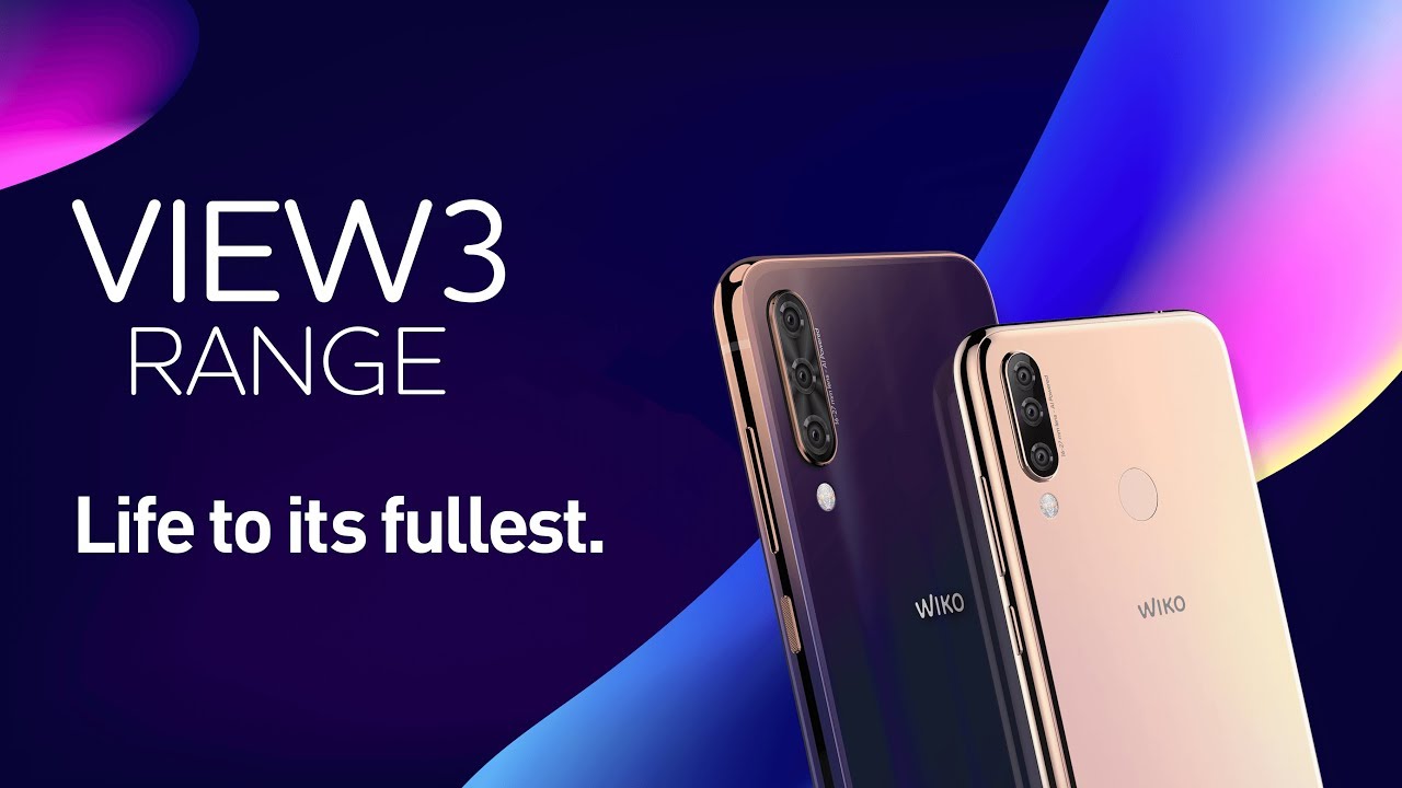 WIKO RA MẮT DÒNG ĐIỆN THOẠI VIEW3 RANGE