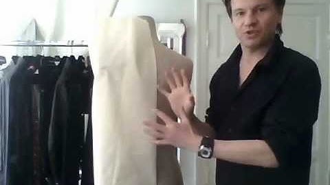 3. How to drape a basic ladies