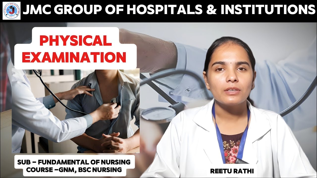 Physical Examination of Patient in hindi | inspection | palpation | body examin 