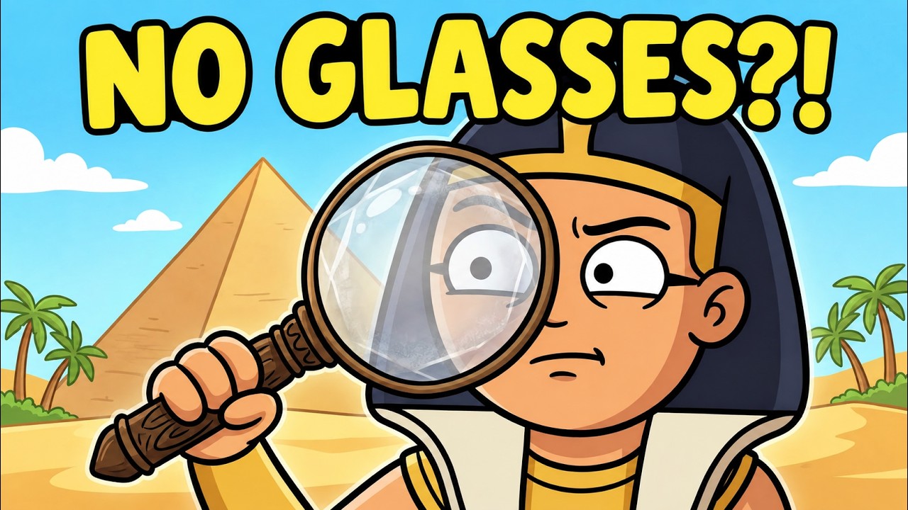 How Did Ancient Egyptians Survive Without Glasses? — Transcript