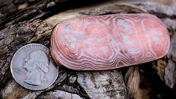 Turning Coins into Mokume Gane - Japanese Woodgrain Metal - Fast edit