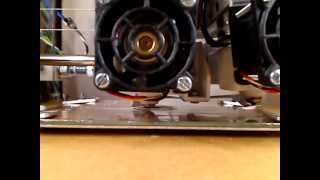 Heavy Mendel dual extruder test
