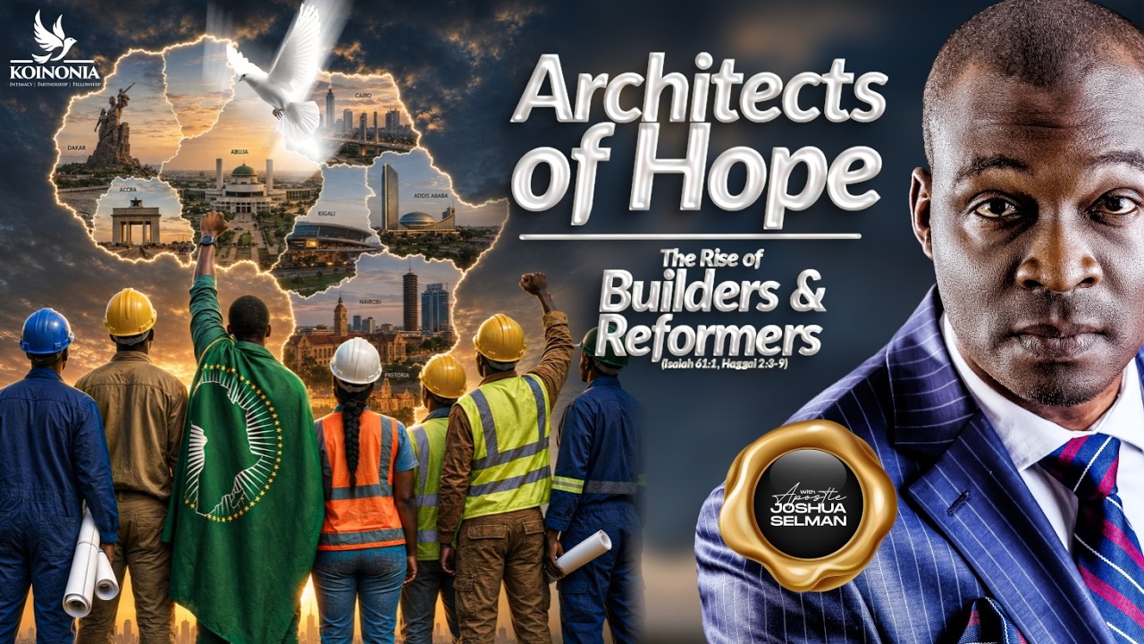 ARCHITECTS OF HOPE | THE RISE OF BUILDERS & REFORMERS | RHEMA FEAST 2026 |WITH APOSTLE JOSHUA SELMAN
