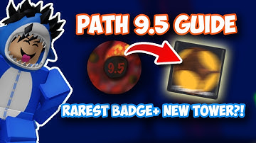 How to Win Path 9.5 in Cube Defense! + Claim Rare Badge & New Tower! | ROBLOX
