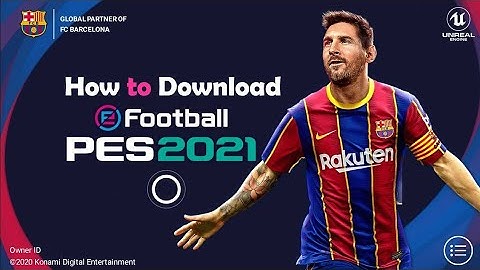 How To Install PES 2020 IN MOBILE