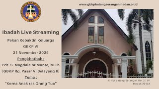 Download Lagu Pekan Kebaktin Keluarga GBKP VI || 21 November 2025 MP3