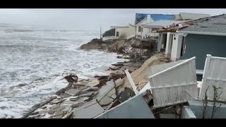 Hurricane Nicole leaves path of destruction along Florida's east coast