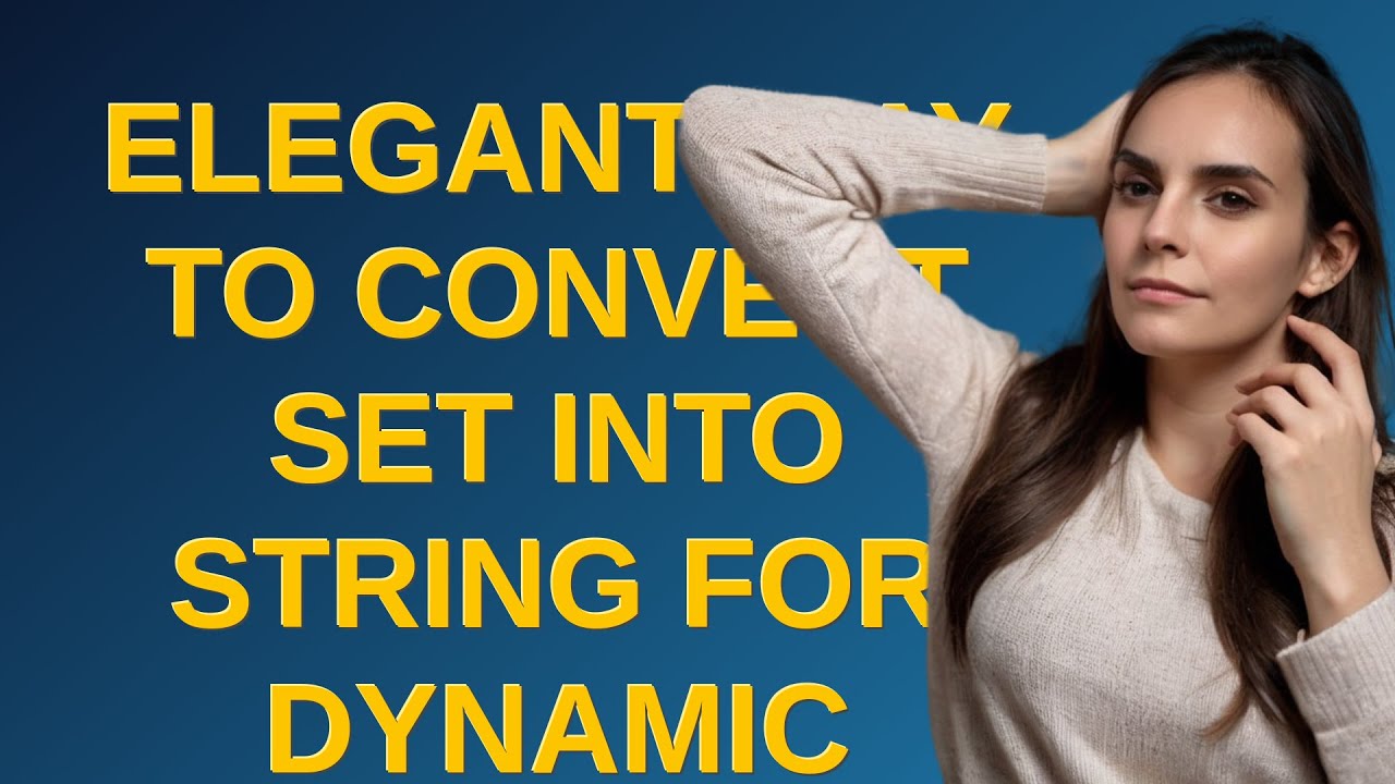Salesforce: Elegant way to convert SetId into String for Dynamic SOQL ...