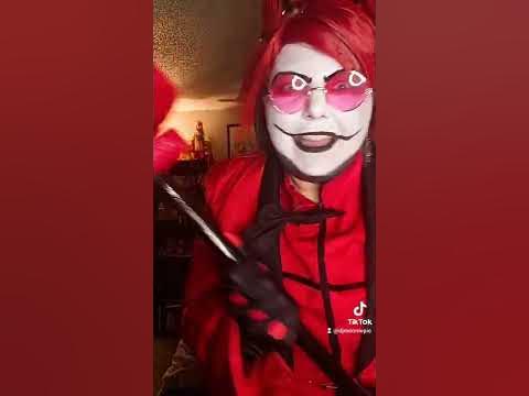 found a stick alastor hazbin hotel cosplay. - YouTube