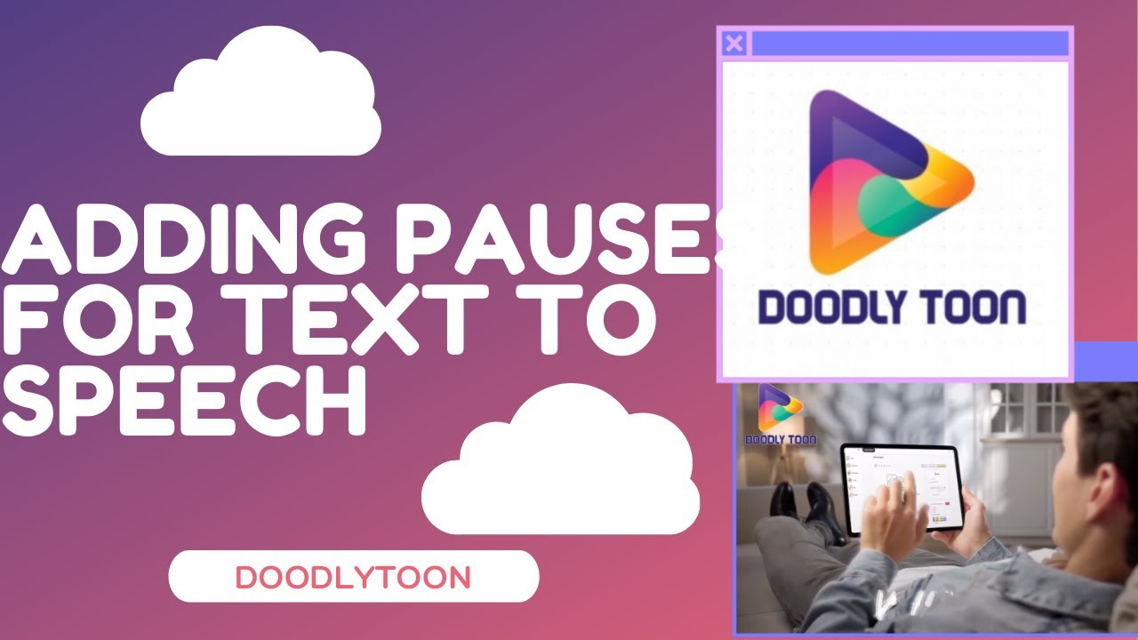 DoodlyToon Tutorials 6 - Adding Pauses For Text To Speech